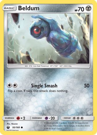 Beldum (93/168) [SM  Celestial Storm] - Common
