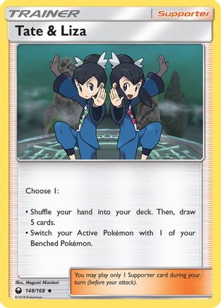 Tate & Liza (148/168) [SM  Celestial Storm] Reverse Holofoil - Uncommon