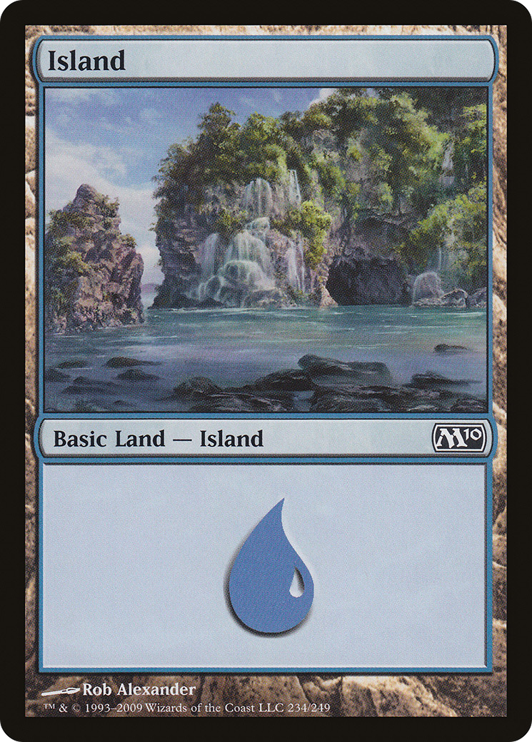 Island (M10-234) [Magic 2010] Foil