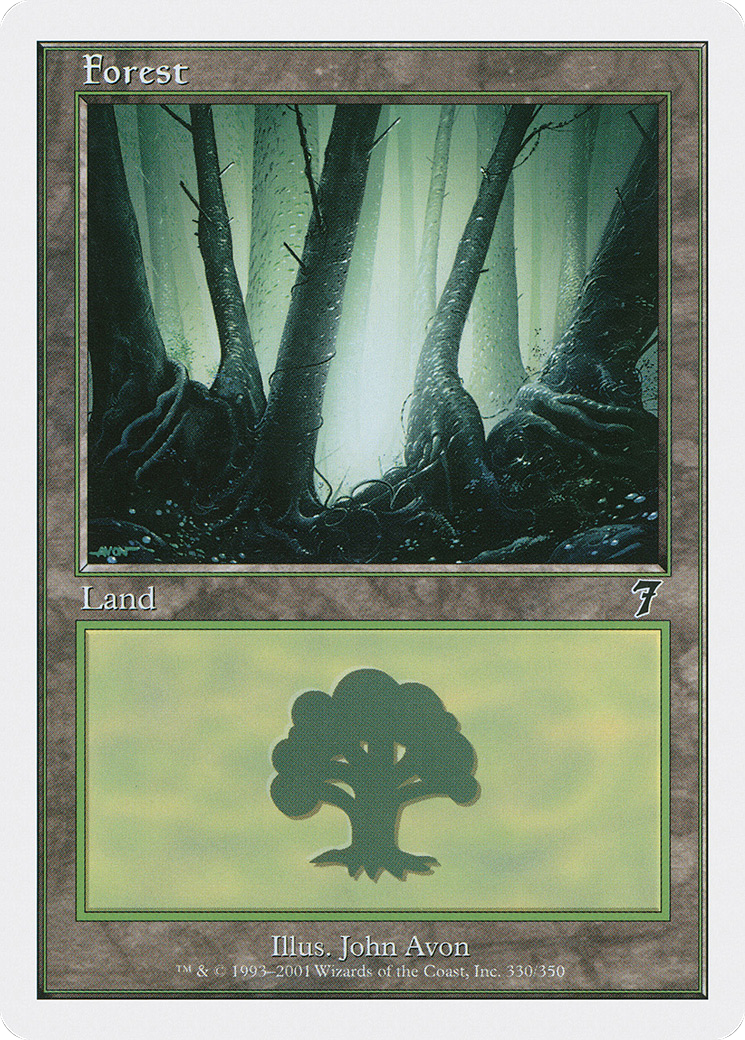 Forest (7ED-330) [7th Edition] Foil