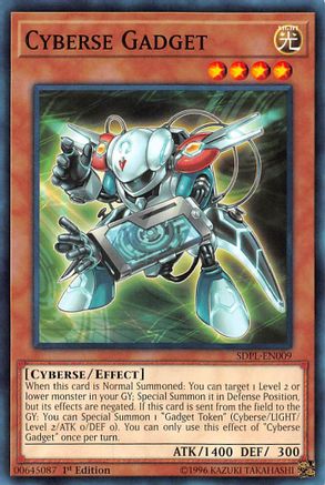 Cyberse Gadget (Common) (SDPL-EN009) - Structure Deck: Powercode Link 1st Edition