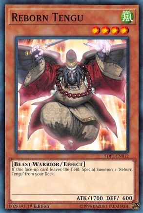 Reborn Tengu (Common) (SDPL-EN012) - Structure Deck: Powercode Link 1st Edition