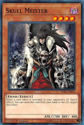 Skull Meister (Common) (SDPL-EN013) - Structure Deck: Powercode Link 1st Edition