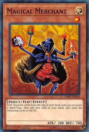 Magical Merchant (Common) (SDPL-EN018) - Structure Deck: Powercode Link 1st Edition