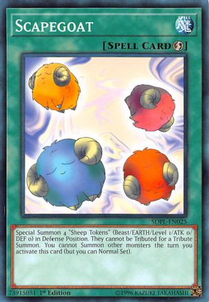 Scapegoat (Common) (SDPL-EN025) - Structure Deck: Powercode Link 1st Edition