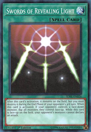 Swords of Revealing Light (Common) (SDPL-EN026) - Structure Deck: Powercode Link 1st Edition