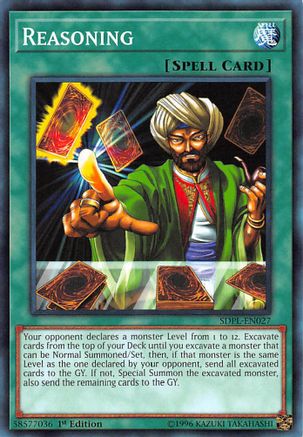 Reasoning (Common) (SDPL-EN027) - Structure Deck: Powercode Link 1st Edition