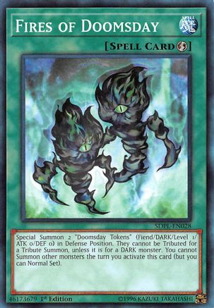 Fires of Doomsday (Common) (SDPL-EN028) - Structure Deck: Powercode Link 1st Edition