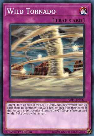Wild Tornado (Common) (SDPL-EN032) - Structure Deck: Powercode Link 1st Edition