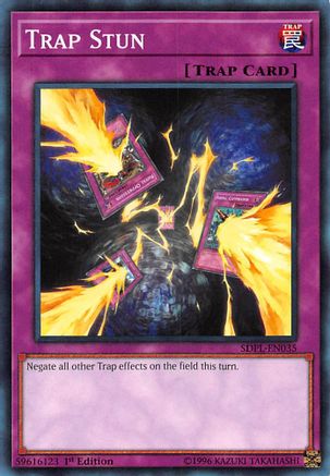 Trap Stun (Common) (SDPL-EN035) - Structure Deck: Powercode Link 1st Edition