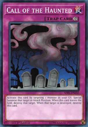 Call of the Haunted (Common) (SDPL-EN037) - Structure Deck: Powercode Link 1st Edition
