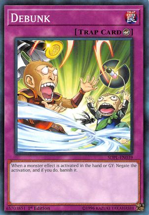 Debunk (Common) (SDPL-EN039) - Structure Deck: Powercode Link 1st Edition