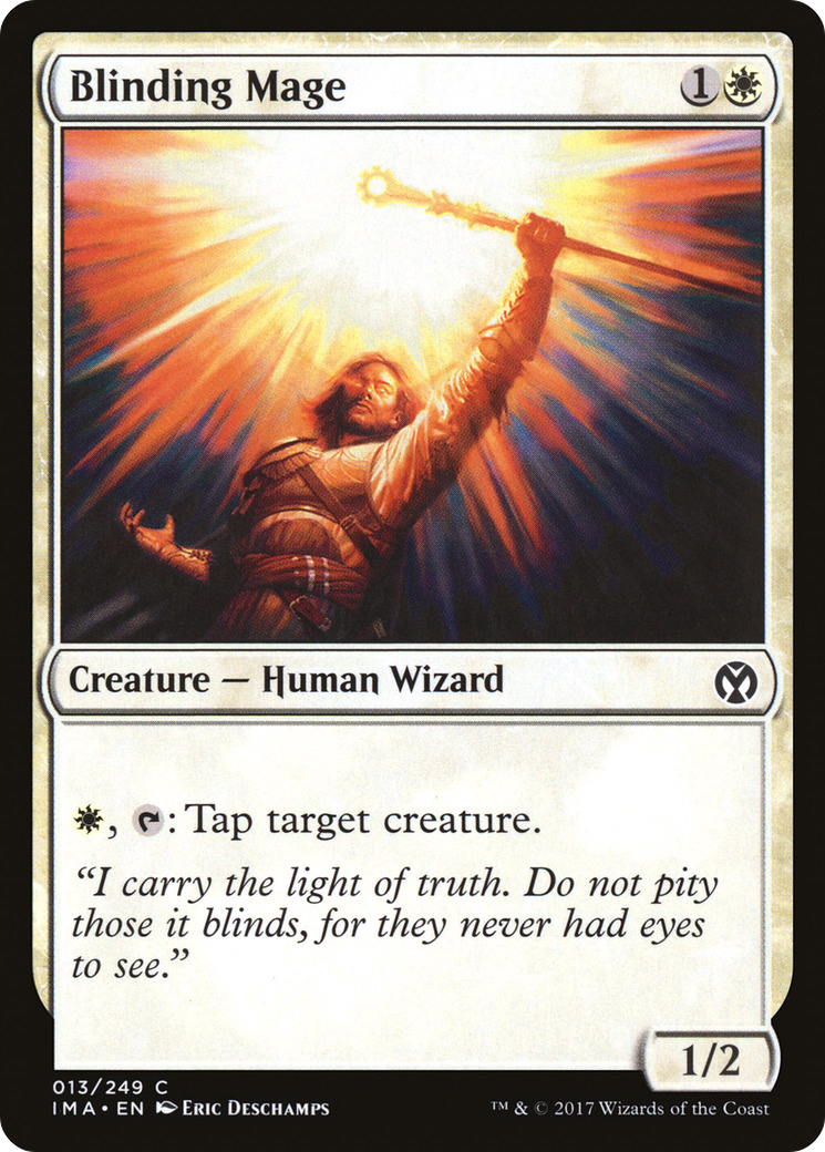 Blinding Mage (IMA-013) [Iconic Masters] Foil