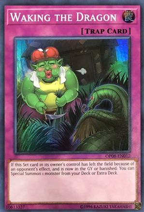 Waking the Dragon (Super Rare) (OP08-EN012) - OTS Tournament Pack 8 Unlimited