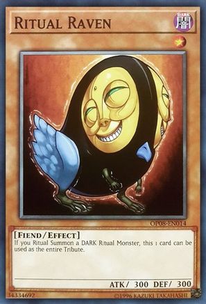 Ritual Raven (Common) (OP08-EN014) - OTS Tournament Pack 8 Unlimited