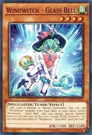 Windwitch - Glass Bell (Common) (OP08-EN019) - OTS Tournament Pack 8 Unlimited