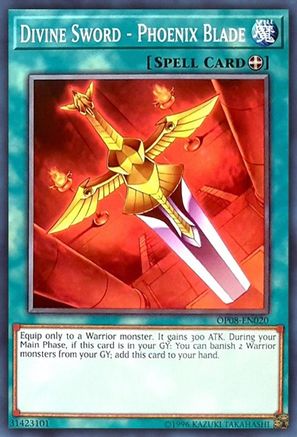 Divine Sword - Phoenix Blade (Common) (OP08-EN020) - OTS Tournament Pack 8 Unlimited