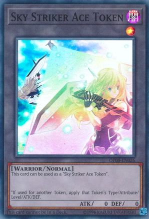 Token: Sky Striker Ace (Super Rare) (OP08-EN026) - OTS Tournament Pack 8 Unlimited