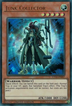 Junk Collector (Ultra Rare) (CT15-EN007) - 2018 Mega-Tins Limited