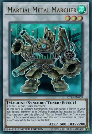 Martial Metal Marcher (Ultra Rare) (CT15-EN009) - 2018 Mega-Tins Limited