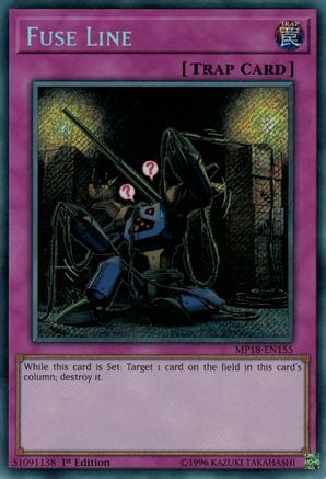 Fuse Line (Secret Rare) (MP18-EN155) - 2018 Mega-Tins Mega Pack 1st Edition