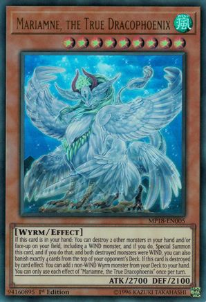Mariamne, the True Dracophoenix (Ultra Rare) (MP18-EN005) - 2018 Mega-Tins Mega Pack 1st Edition