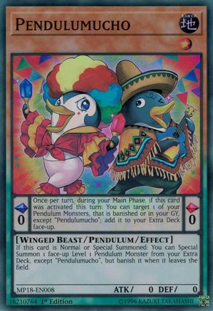 Pendulumucho (Super Rare) (MP18-EN008) - 2018 Mega-Tins Mega Pack 1st Edition