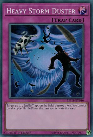 Heavy Storm Duster (Super Rare) (MP18-EN086) - 2018 Mega-Tins Mega Pack 1st Edition