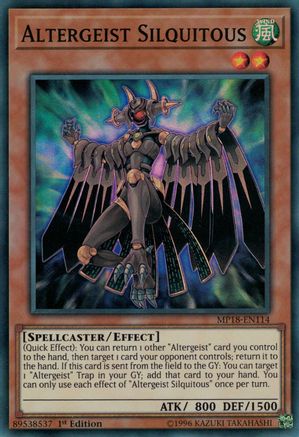 Altergeist Silquitous (Super Rare) (MP18-EN114) - 2018 Mega-Tins Mega Pack 1st Edition