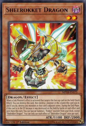Shelrokket Dragon (Rare) (MP18-EN175) - 2018 Mega-Tins Mega Pack 1st Edition