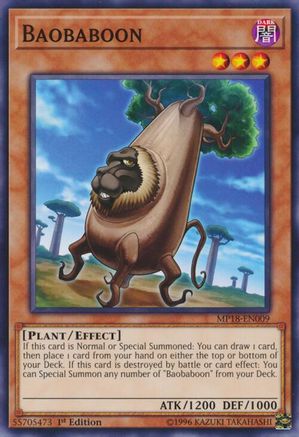 Baobaboon (Common) (MP18-EN009) - 2018 Mega-Tins Mega Pack 1st Edition