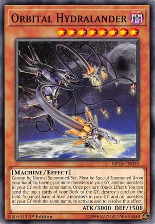 Orbital Hydralander (Common) (MP18-EN059) - 2018 Mega-Tins Mega Pack 1st Edition