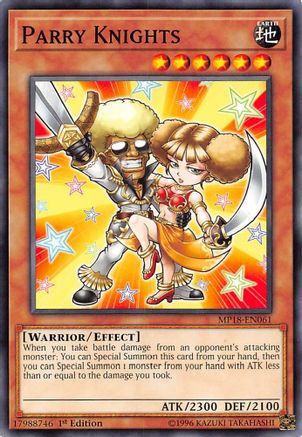 Parry Knights (Common) (MP18-EN061) - 2018 Mega-Tins Mega Pack 1st Edition