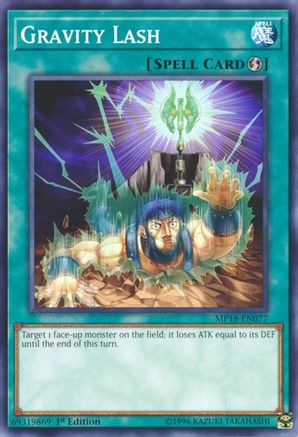 Gravity Lash (Common) (MP18-EN077) - 2018 Mega-Tins Mega Pack 1st Edition