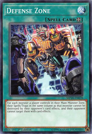 Defense Zone (Common) (MP18-EN078) - 2018 Mega-Tins Mega Pack 1st Edition