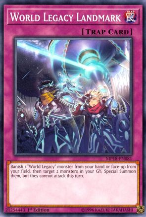 World Legacy Landmark (Common) (MP18-EN081) - 2018 Mega-Tins Mega Pack 1st Edition