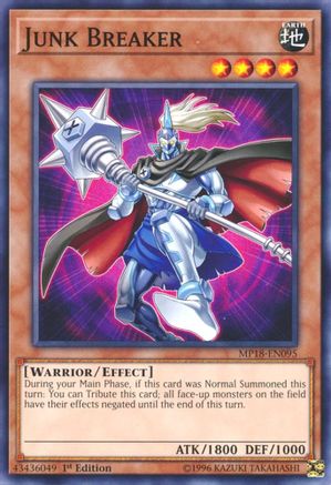 Junk Breaker (Common) (MP18-EN095) - 2018 Mega-Tins Mega Pack 1st Edition