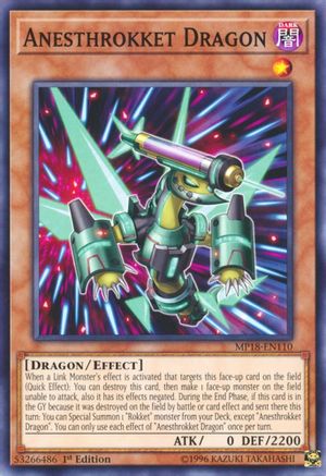 Anesthrokket Dragon (Common) (MP18-EN110) - 2018 Mega-Tins Mega Pack 1st Edition