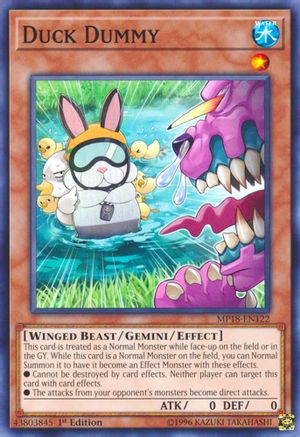 Duck Dummy (Common) (MP18-EN122) - 2018 Mega-Tins Mega Pack 1st Edition