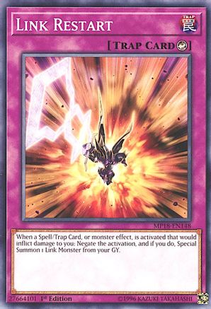 Link Restart (Common) (MP18-EN148) - 2018 Mega-Tins Mega Pack 1st Edition