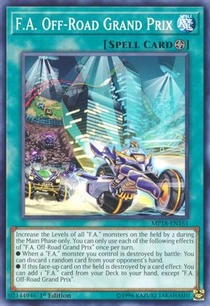 F.A. Off-Road Grand Prix (Common) (MP18-EN161) - 2018 Mega-Tins Mega Pack 1st Edition