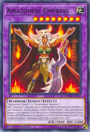 Amazoness Empress (Common) (MP18-EN167) - 2018 Mega-Tins Mega Pack 1st Edition