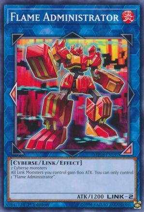 Flame Administrator (Common) (MP18-EN197) - 2018 Mega-Tins Mega Pack 1st Edition