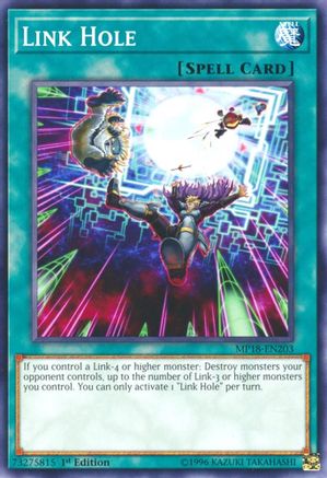 Link Hole (Common) (MP18-EN203) - 2018 Mega-Tins Mega Pack 1st Edition
