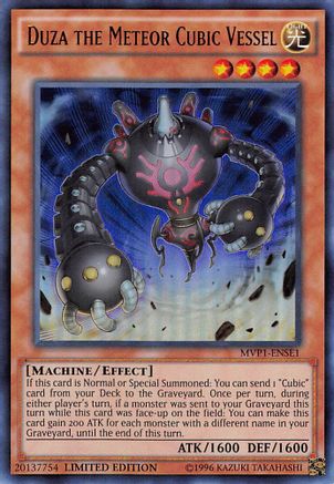 Duza the Meteor Cubic Vessel (Ultra Rare) (MVP1-ENSE1) - The Dark Side of Dimensions Movie Pack: Special Edition Limited