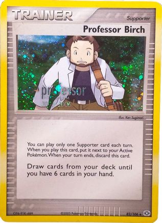 Professor Birch (2006) (82/106) [Professor Program Promos] Holofoil - Promo