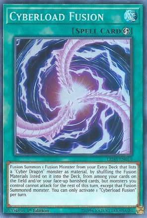 Cyberload Fusion (Super Rare) (LED3-EN014) - Legendary Duelists: White Dragon Abyss 1st Edition