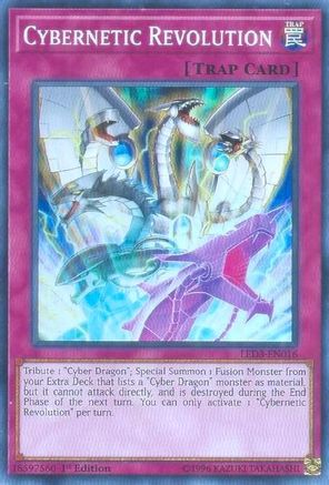Cybernetic Revolution (Super Rare) (LED3-EN016) - Legendary Duelists: White Dragon Abyss 1st Edition