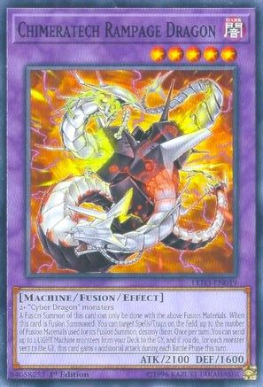 Chimeratech Rampage Dragon (Common) (LED3-EN019) - Legendary Duelists: White Dragon Abyss 1st Edition
