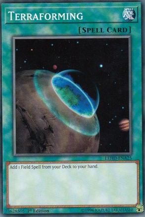 Terraforming (Common) (LEHD-ENA25) - Legendary Hero Decks 1st Edition